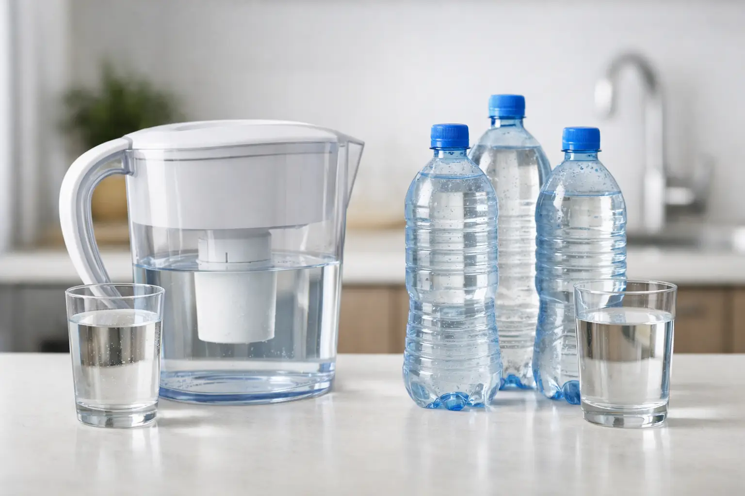 Agua filtrada o embotellada: ¿cuál elegir?