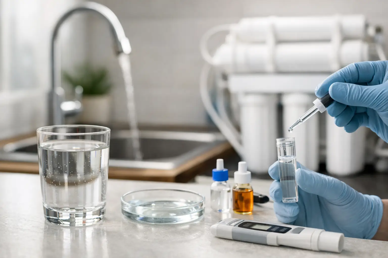 Análisis de agua para casa: qué revisar