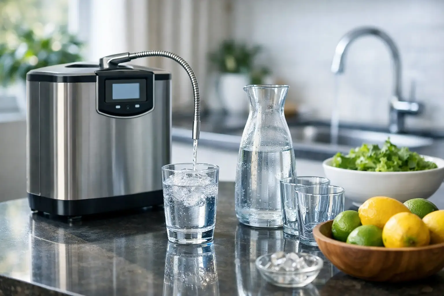 Beneficios del agua alcalina para tu hogar