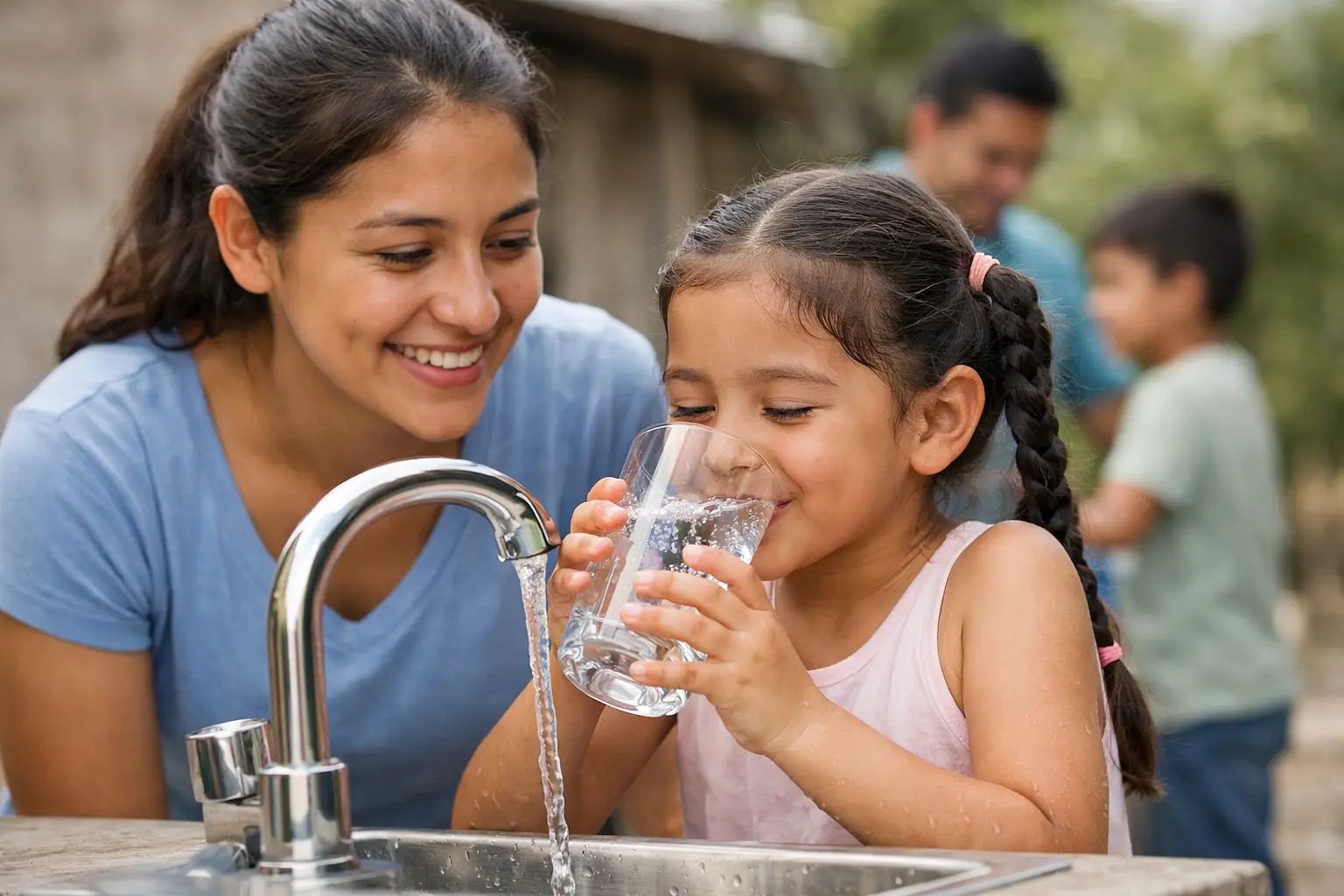 Agua limpia para familias en cada grifo