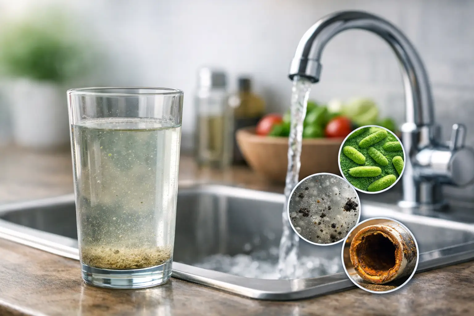 ¿Qué contaminantes tiene el agua de tu casa?