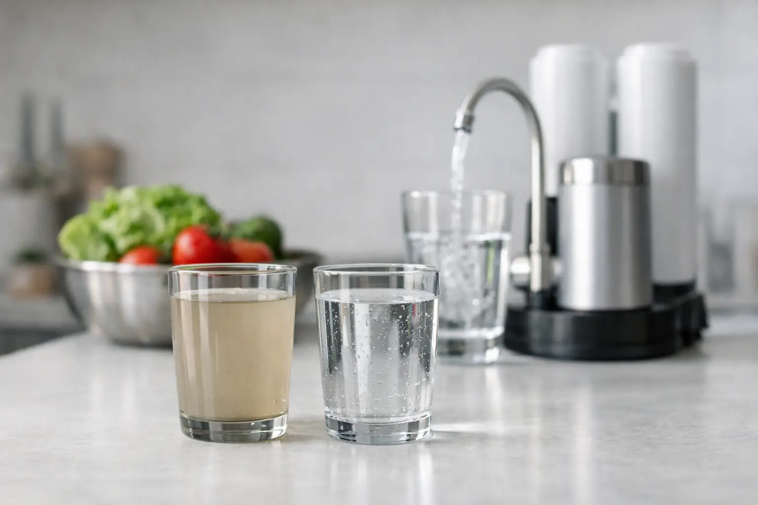 Solución para agua turbia en casa y cómo elegirla