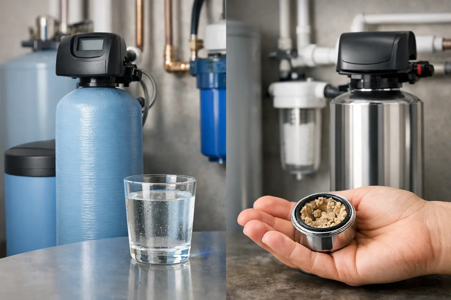 Suavizador de agua vs descalcificador: cuál elegir