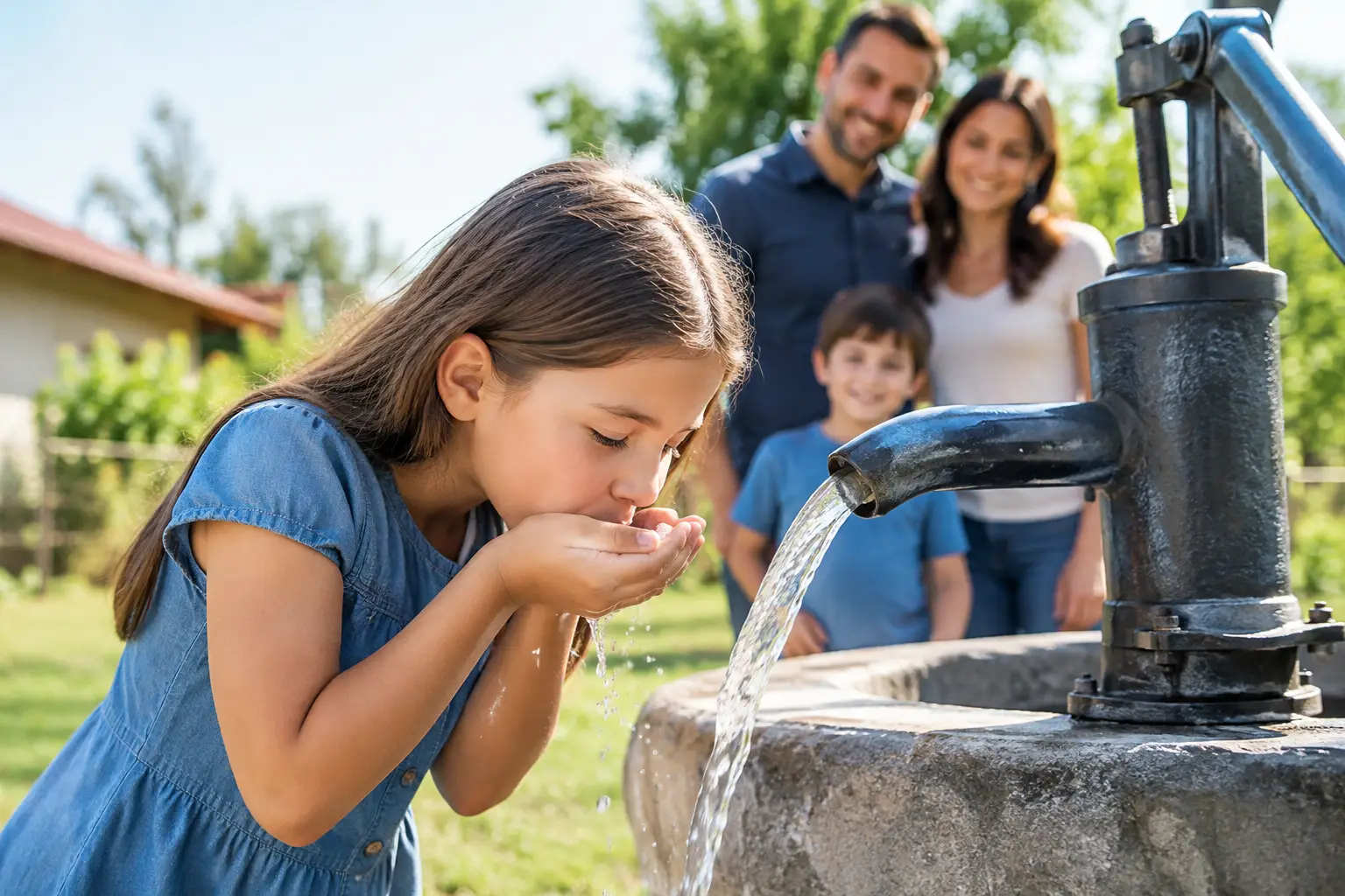 ¿El agua de pozo es segura para su familia?